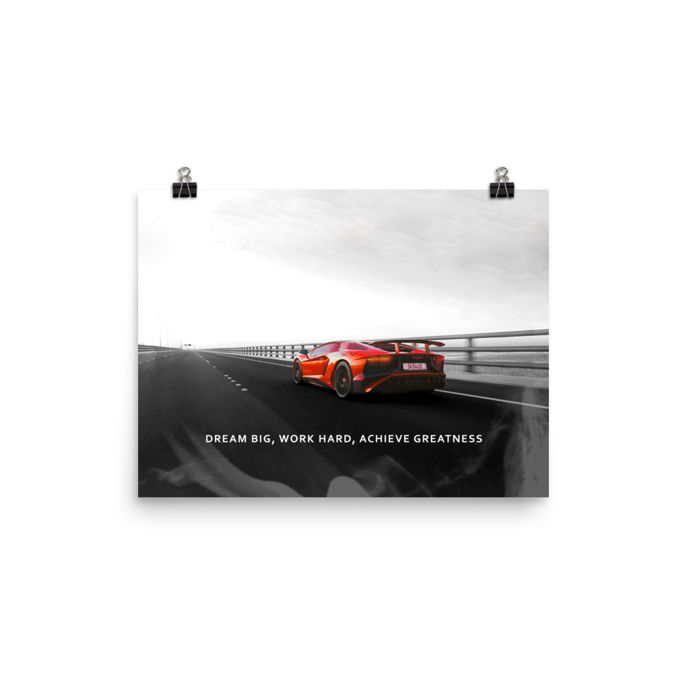 Dream Car Poster Print