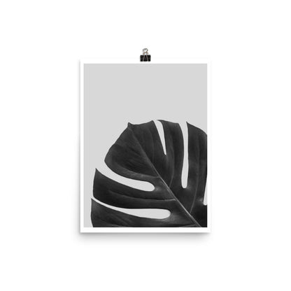 Botanical Noir Poster Print