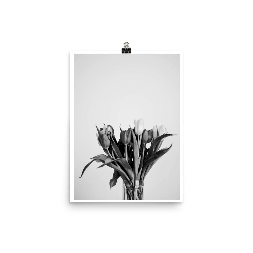 Minimalist Floral Art Poster Print