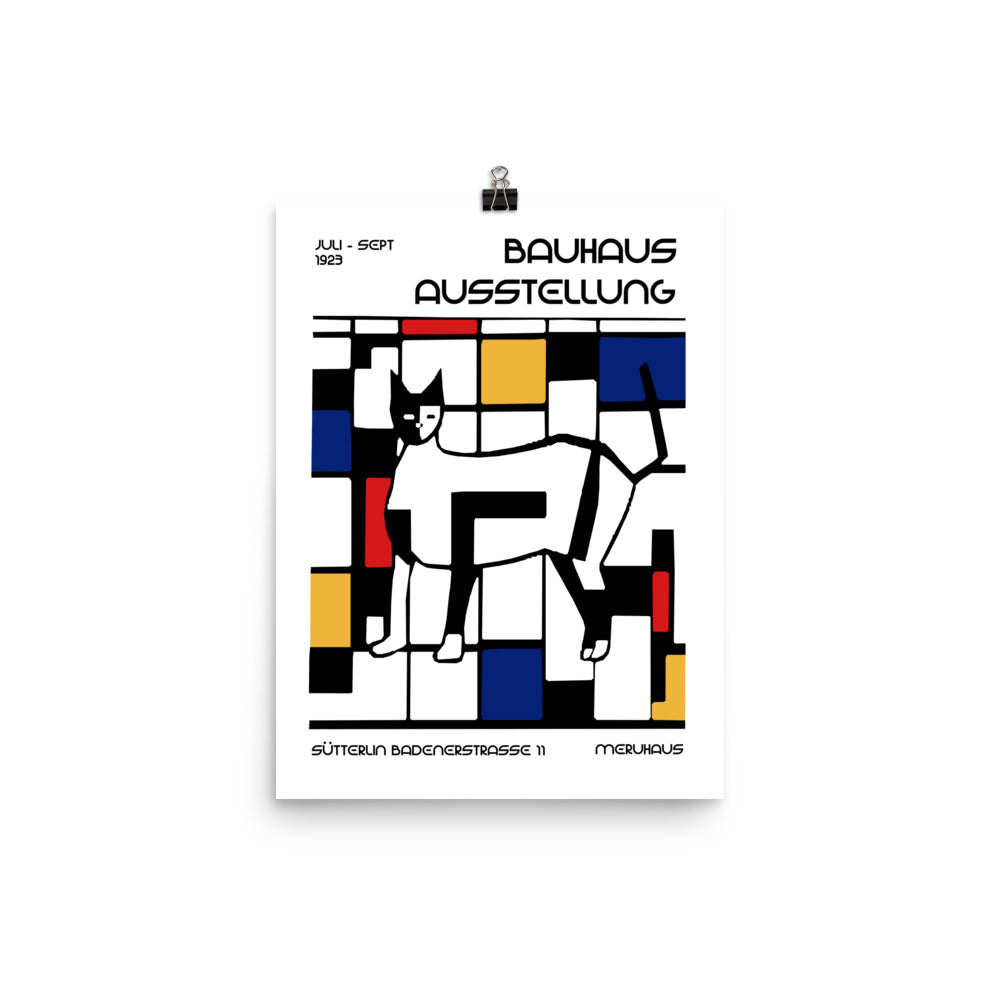 Bauhaus Austellung Poster Print