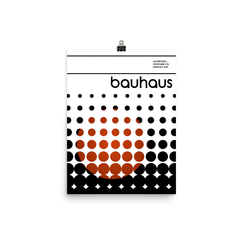 Bauhaus Transient Poster Print