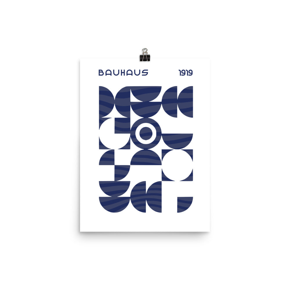 Buahaus Geometric Abstraction Poster Print