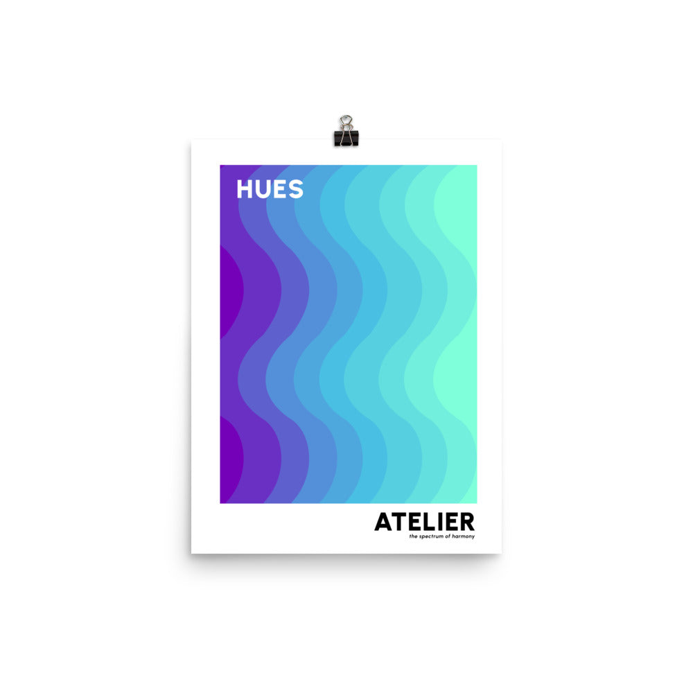 Hues Atelier Framed Print