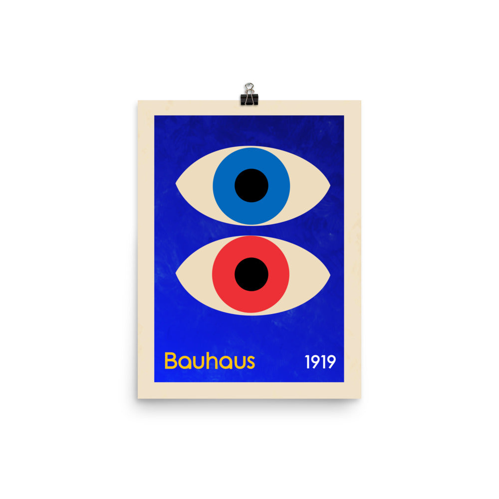 Bauhaus Eyes Framed Print