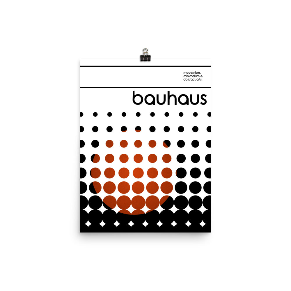 Bauhaus Transient Framed Print