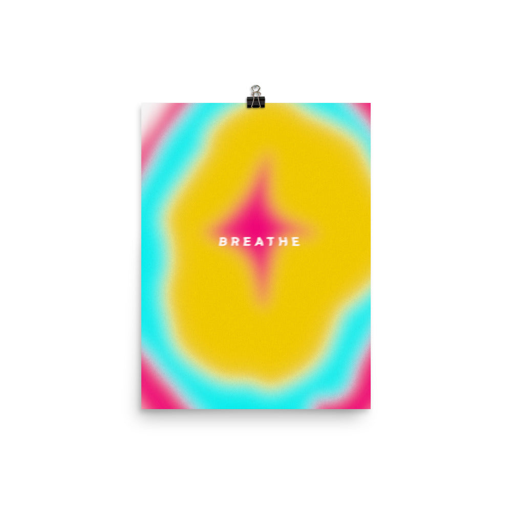 Breathe Poster Print