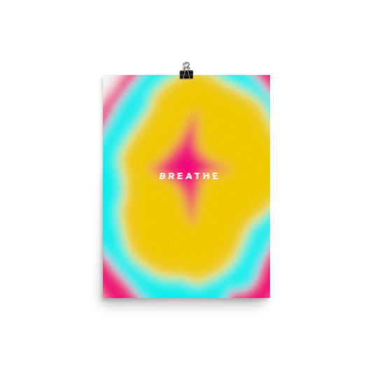 Breathe Poster Print