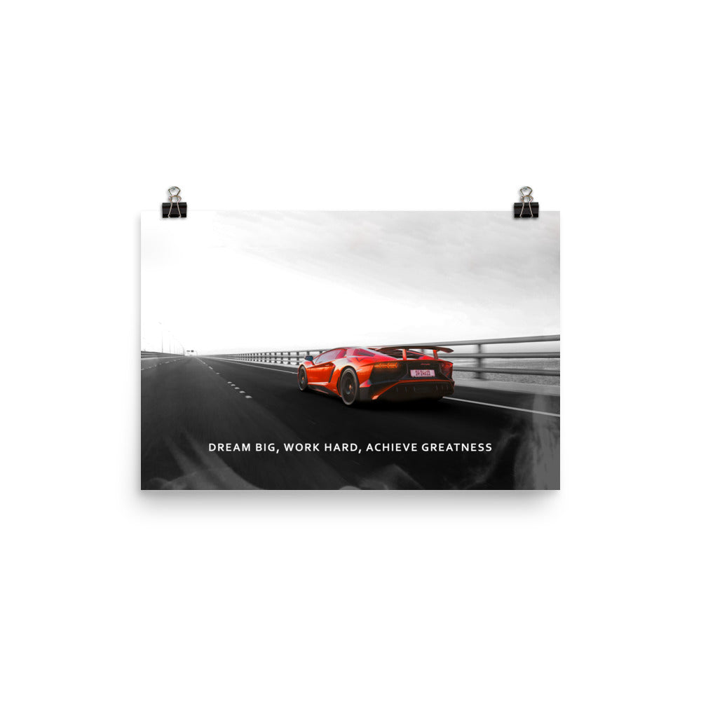 Dream Car Poster Print