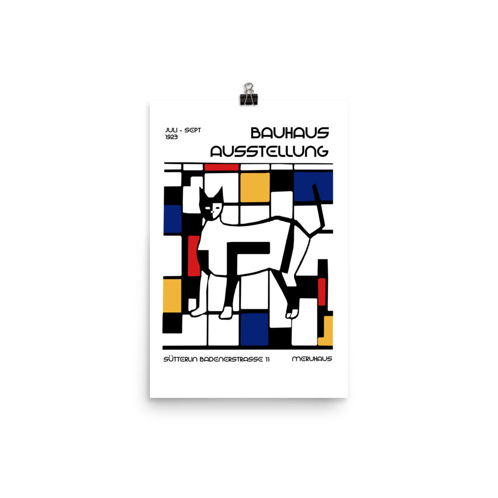 Bauhaus Austellung Poster Print