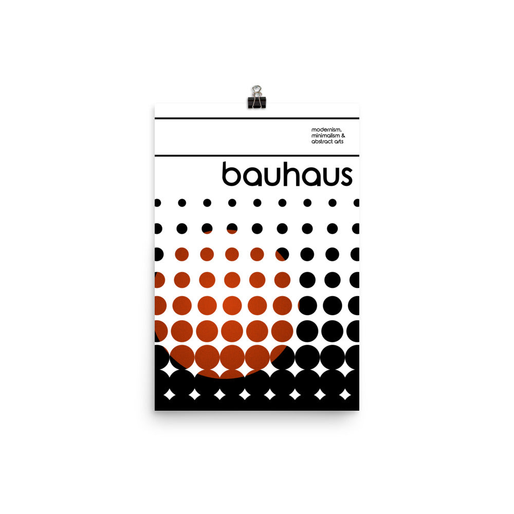 Bauhaus Transient Poster Print