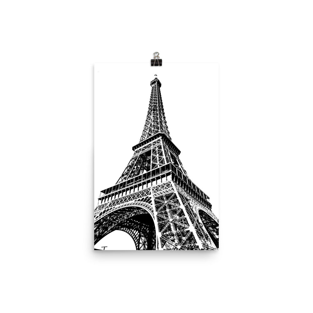 Eiffel Tower Framed Print