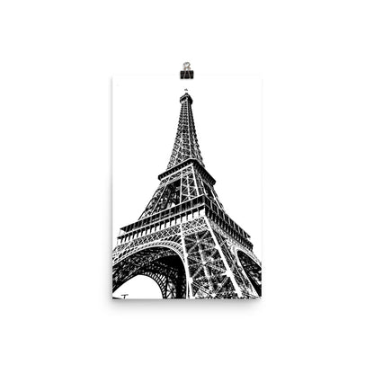Eiffel Tower Framed Print