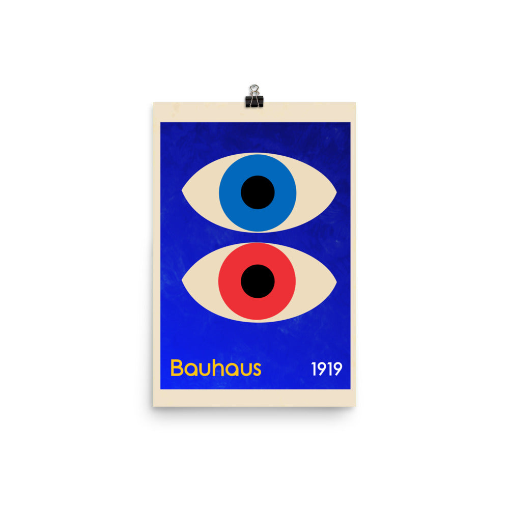 Bauhaus Eyes Framed Print