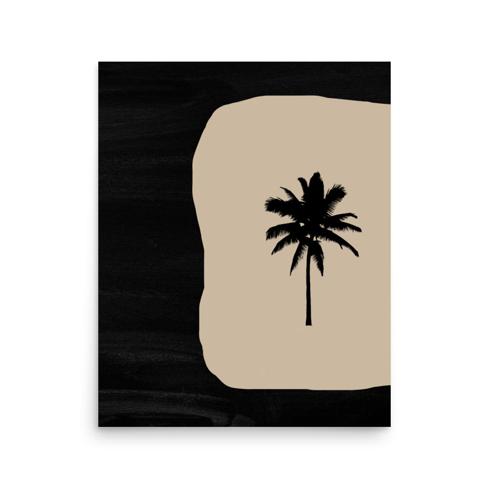 Palm Tree Boho Framed Print