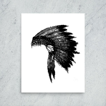 Native American Framed Print
