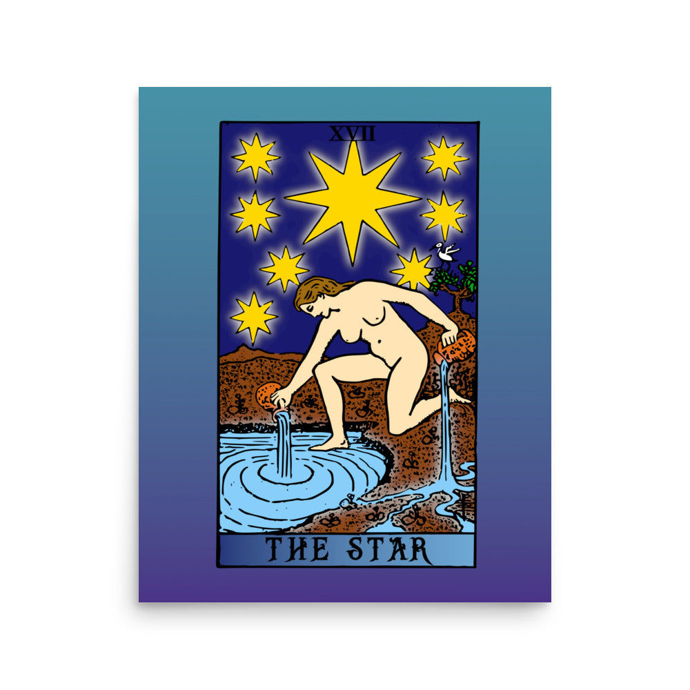 The Star Tarot Card Framed Print