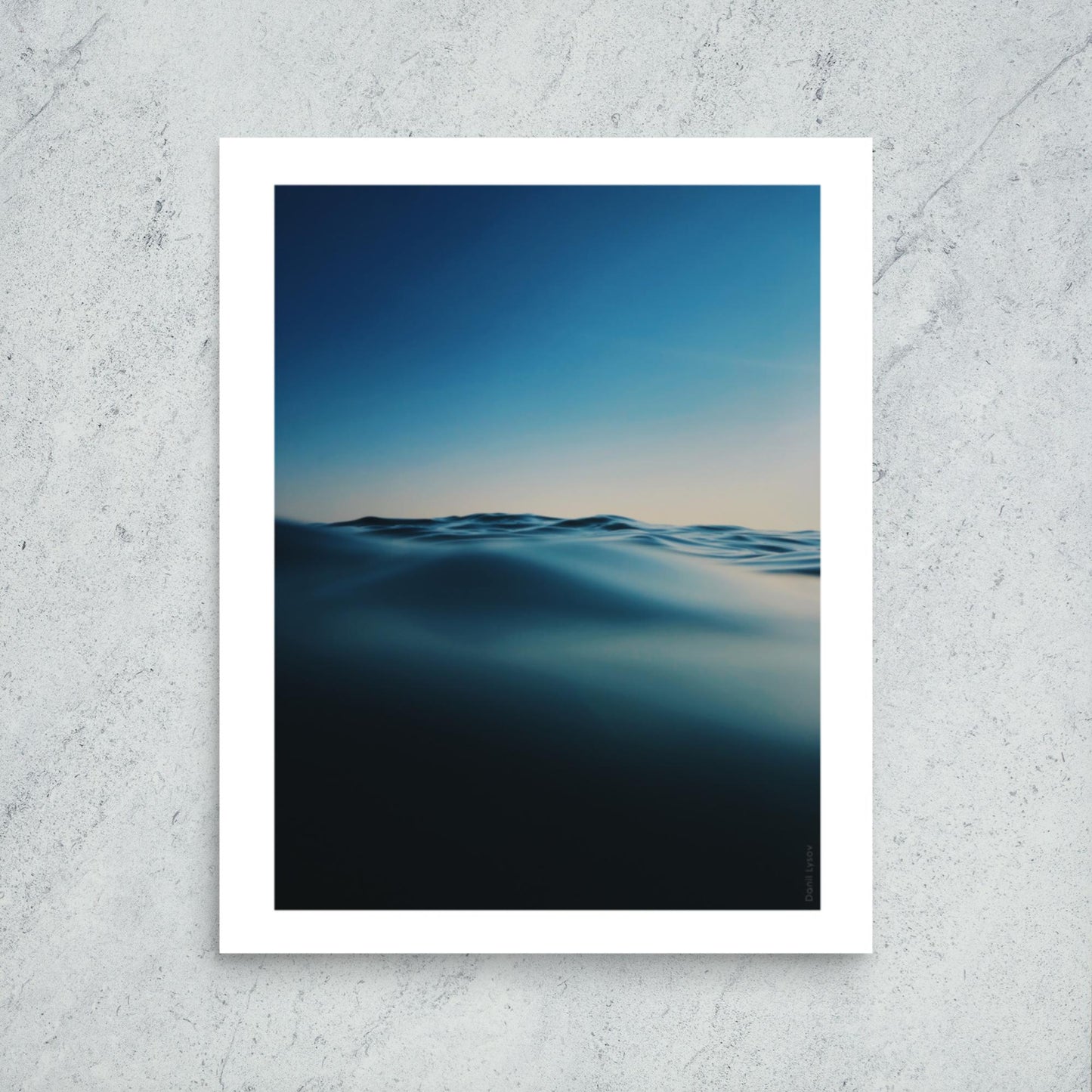 Calm Waves Framed Print