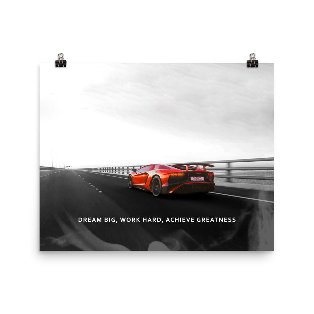 Dream Car Poster Print