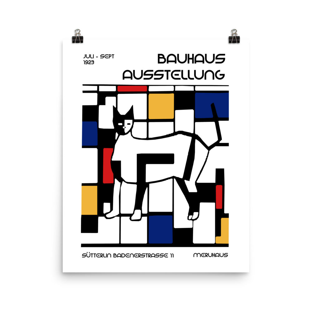 Bauhaus Austellung Poster Print