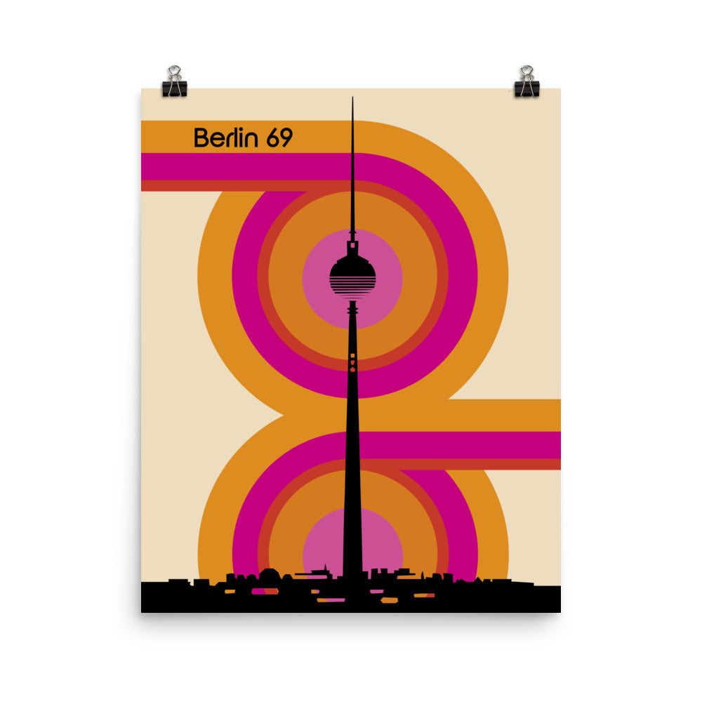 Bauhaus Berlin Poster Print