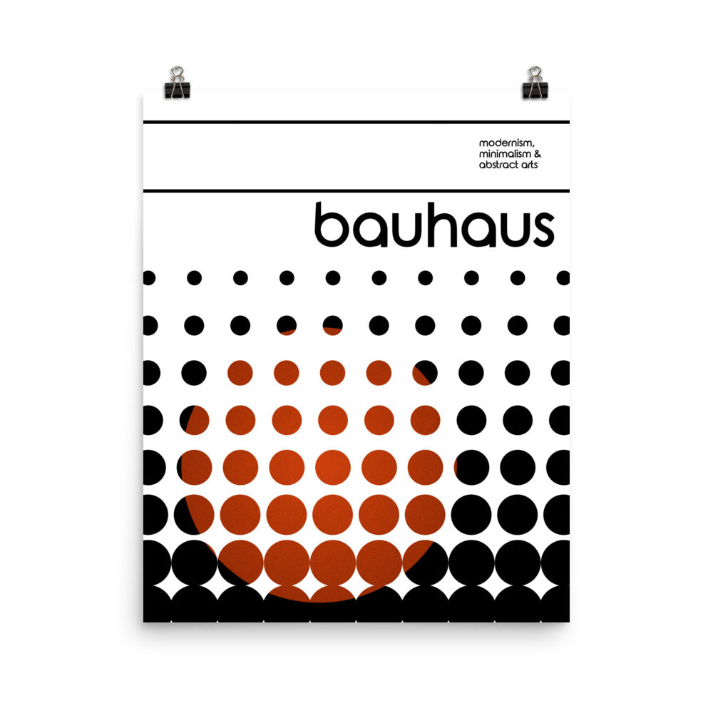 Bauhaus Transient Poster Print