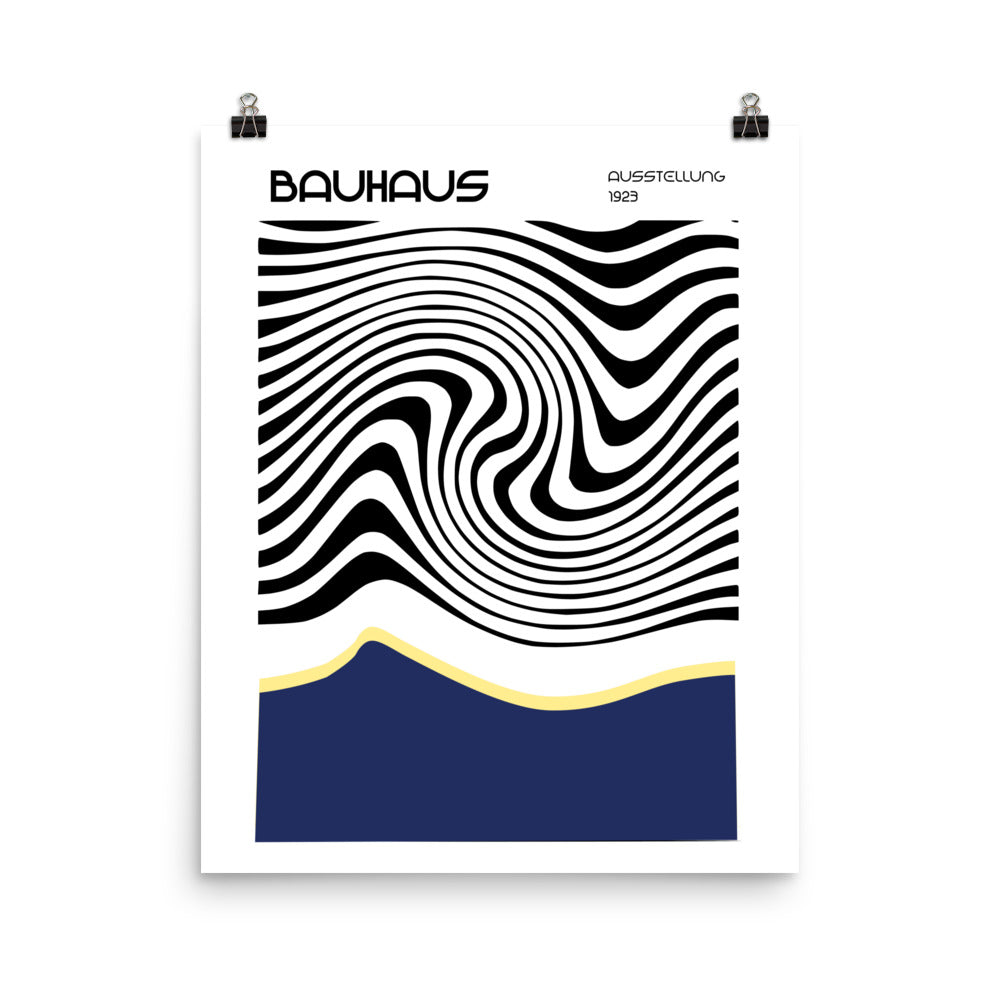 Bauhaus Rhythms Poster Print