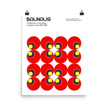 Bauhaus Rotating Radiance Poster Print