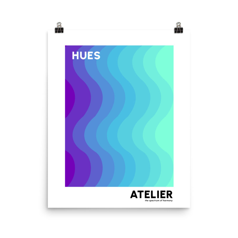 Hues Atelier Framed Print