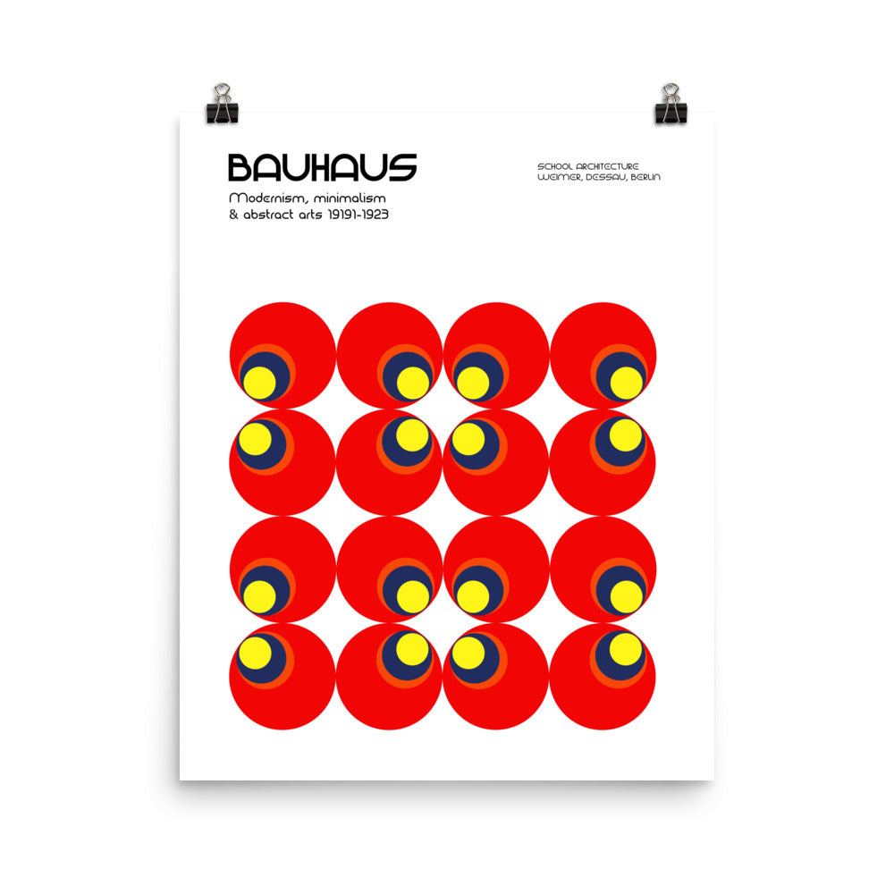 Bauhaus Rotating Radiance Framed Print