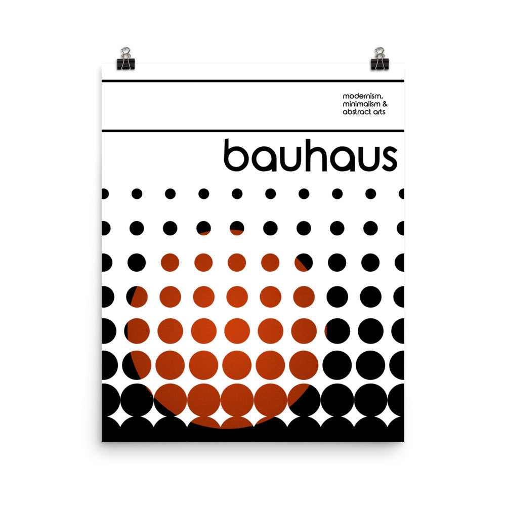 Bauhaus Transient Framed Print