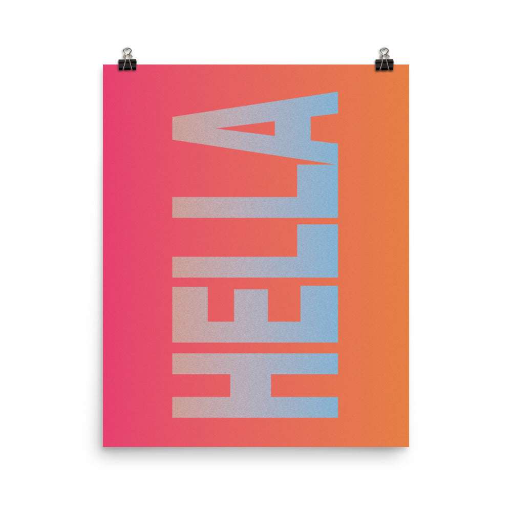 HELLA Poster Print