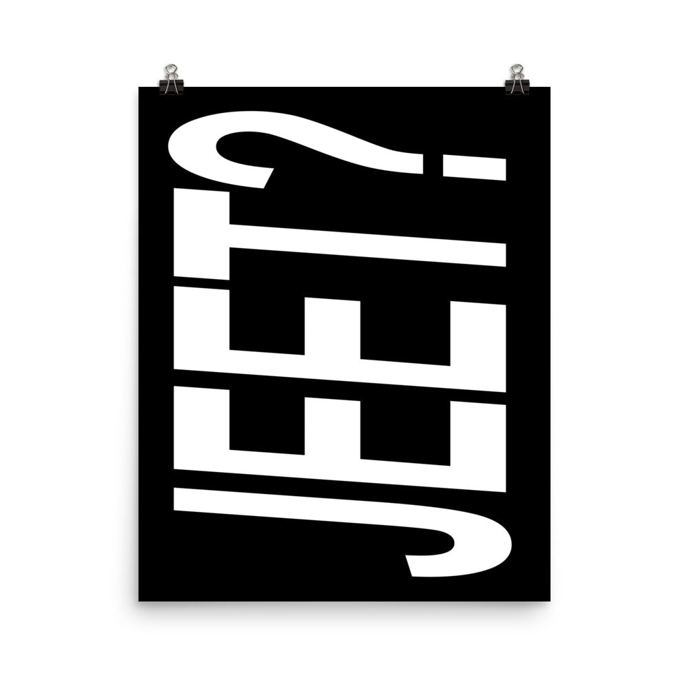 Jeet? Poster Print