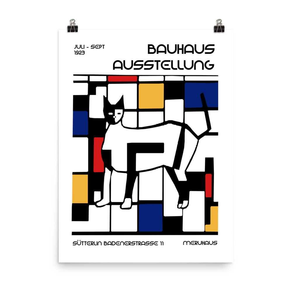 Bauhaus Austellung Poster Print