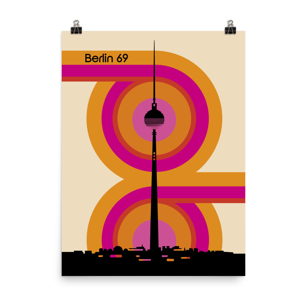 Bauhaus Berlin Poster Print