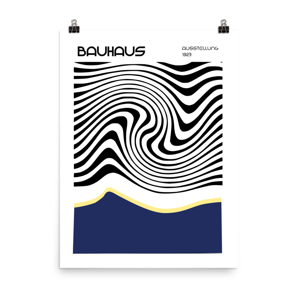 Bauhaus Rhythms Poster Print