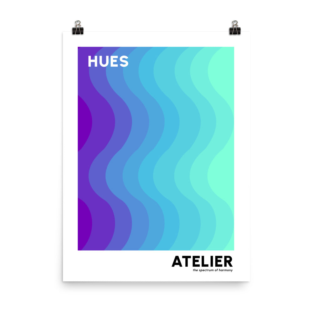 Hues Atelier Framed Print