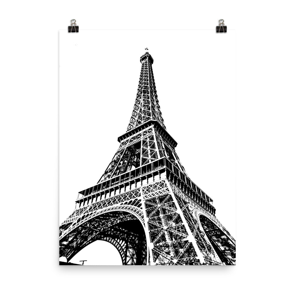 Eiffel Tower Framed Print