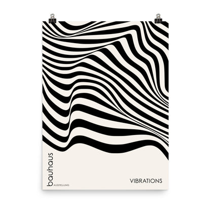 Bauhaus Waves Framed Print