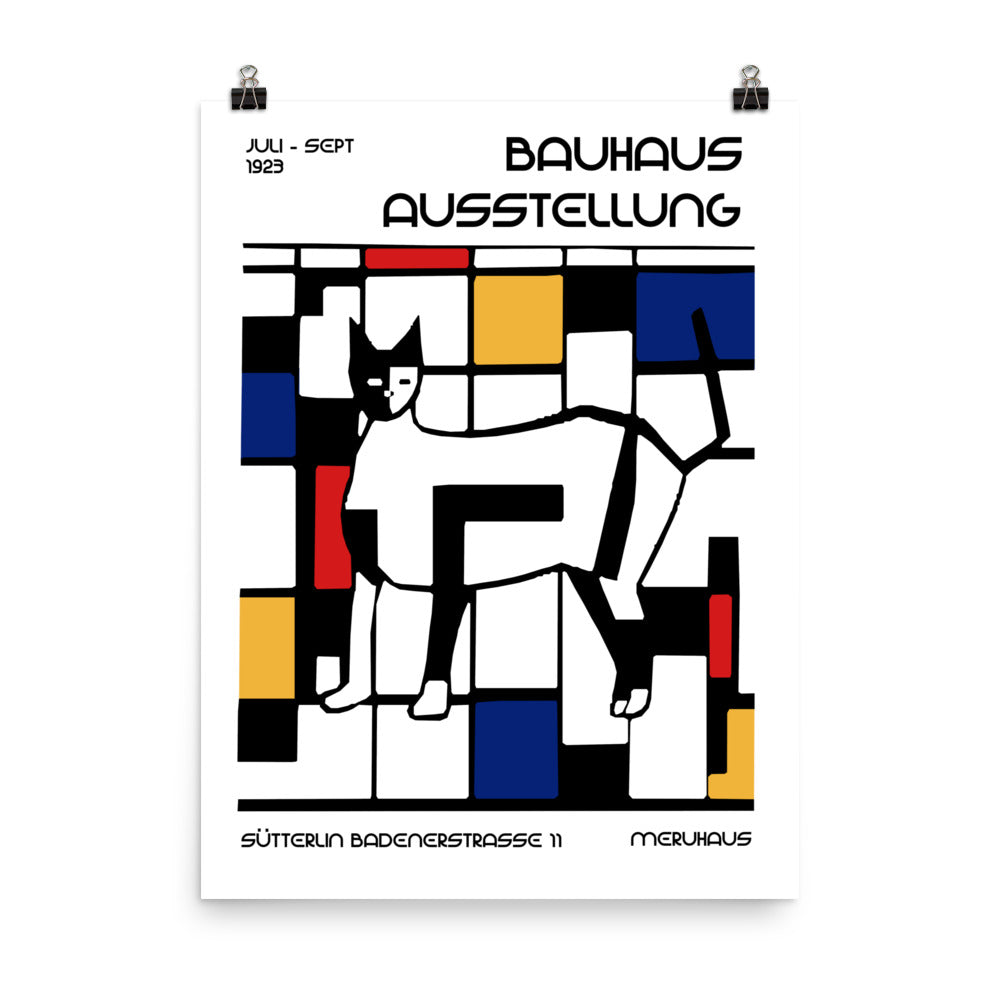 Bauhaus Austellung - Sütterlin Badenerstrasse Framed Print