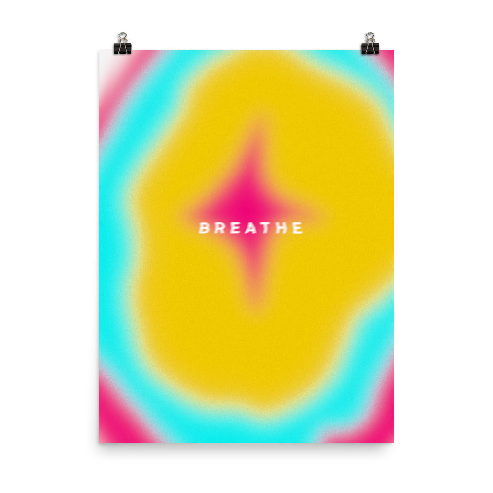 Breathe Poster Print