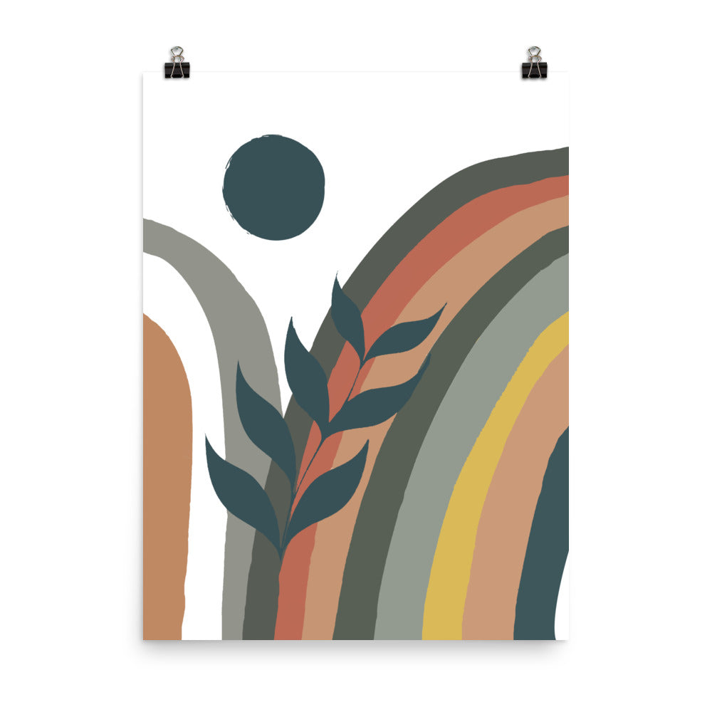 Abstract Nature Framed Print