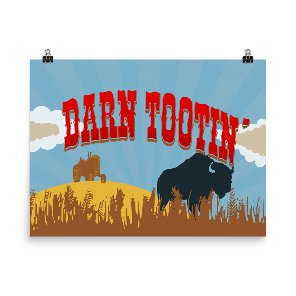 Darn Tootin' Poster Print