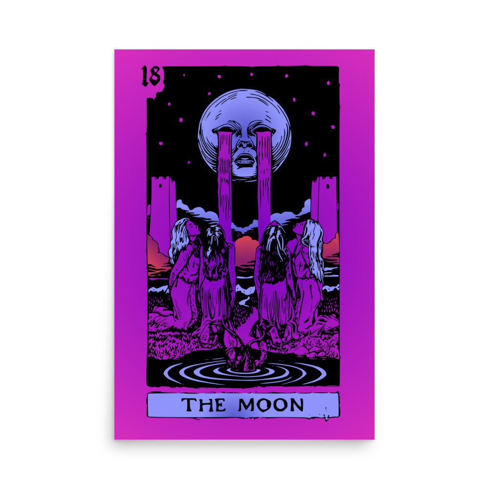 Moon - Tarot Card Framed Print