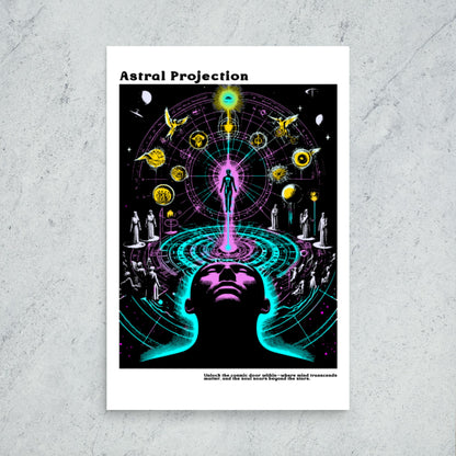 Astral Projection Framed Print