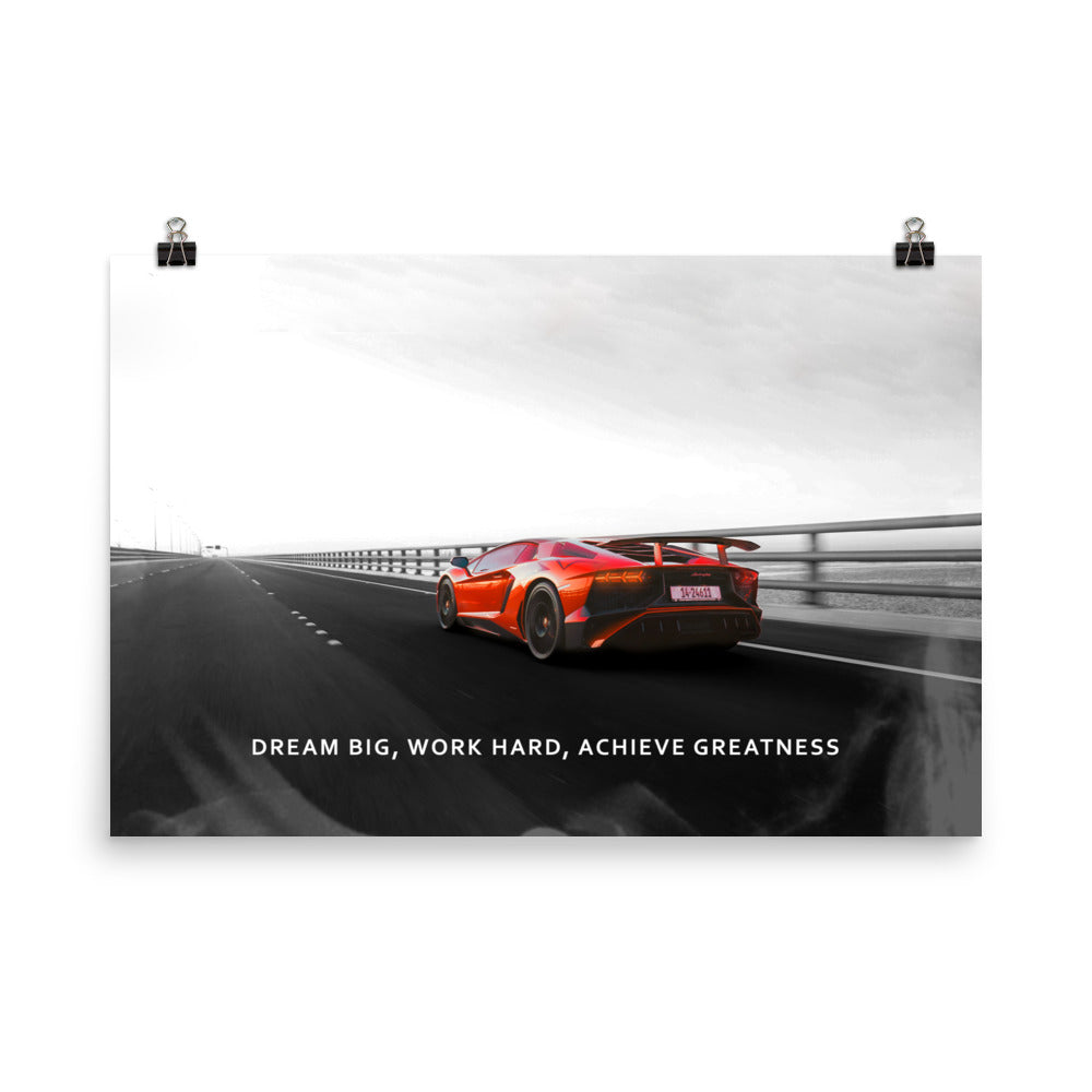 Dream Car Poster Print