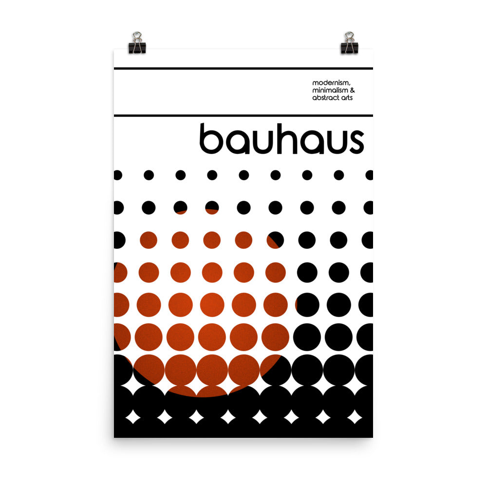 Bauhaus Transient Poster Print