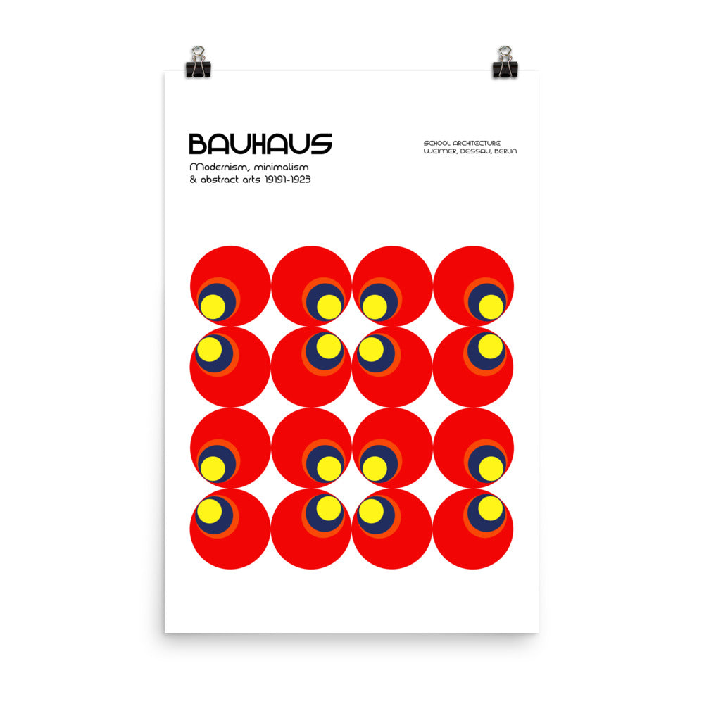 Bauhaus Rotating Radiance Framed Print