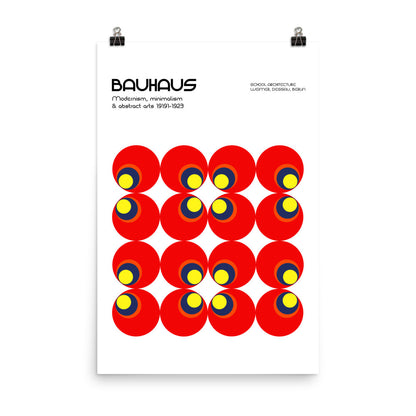 Bauhaus Rotating Radiance Framed Print