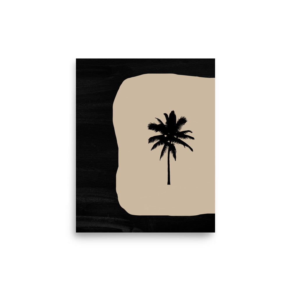 Palm Tree Boho Framed Print