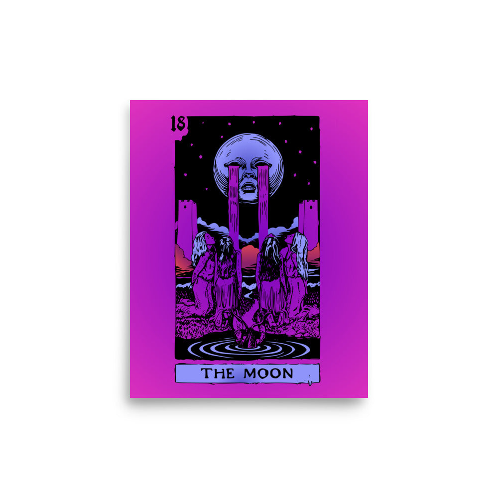 Moon - Tarot Card Framed Print